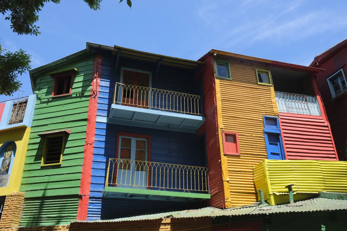 Kleurrijke Huizen in Palermo