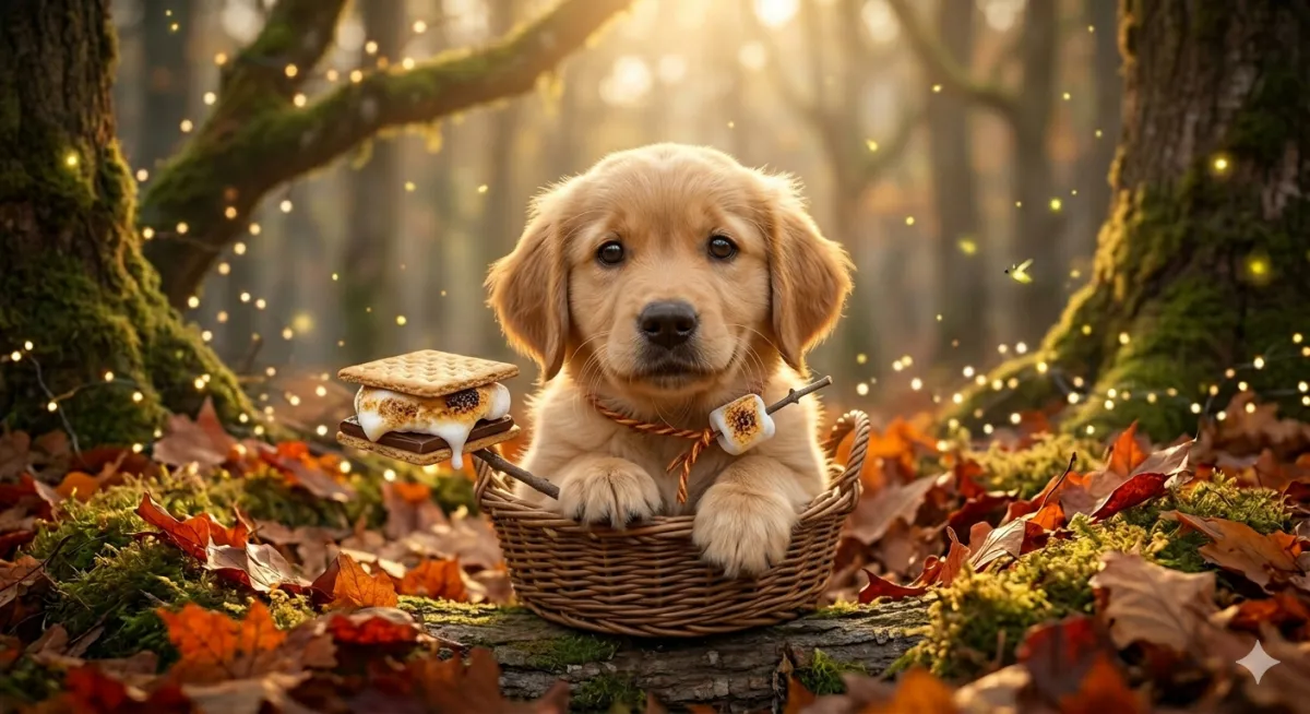 S'more Puppy Magic